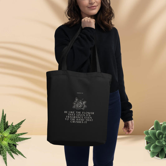 Be Like the Flower Eco Tote Bag | Mindful Collection I